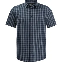 Jack Wolfskin HOT Springs Shirt M night blue checks (7630) L