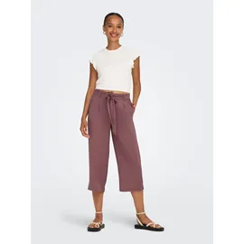 Only Palazzohose Culottehose bunt (rose braun) 42