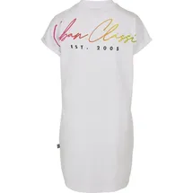 URBAN CLASSICS Shirtkleid Weiß 4XL