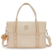 Kipling Superworker S Umhängetasche, Computertaschen, Sparkled Beige (Beige)