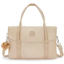 Kipling Superworker S Umhängetasche, Computertaschen, Sparkled Beige (Beige)