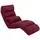 Costway Relaxliege Klappbar mit Schlaffunktion Bodensofa Rot