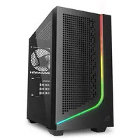 Sharkoon J1000 ARGB mATX PC-Gehäuse schwarz