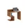 Home Affaire Schreibtisch Esse beige