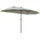 Outsunny Doppelsonnenschirm 450 x 265 cm Hellgrau/Schwarz