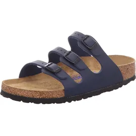 Birkenstock Florida Weichbettung Birko-Flor schmal blau 39