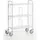 ROLLCART Bürowagen Holz/Metall 80 x 110 x 38 cm lichtgrau