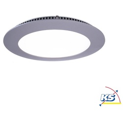 KapegoLED LED Deckeneinbauleuchte LED Panel 12, stromkonstant, 350 mA, 12W, 4000K, Silber D-565091
