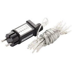 LED Lichterkette mit Dimmer und Timer, 40 Birnchen