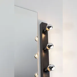 Paulmann 80099 Spiegelleuchte Regula II IP44 E14 230V max. 4x40W dimmbar Schwarz