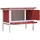vidaXL Kleintierkäfig Kaninchenstall 45 x 65 x 1 cm rot