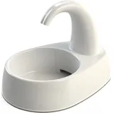 Trixie Trinkbrunnen Curved Stream Weiß, 2,5 l