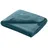 Wometo Babydecke Strickdecke oekoTex Wolle-Look - türkis 70x100 für Jungen und Mädchen