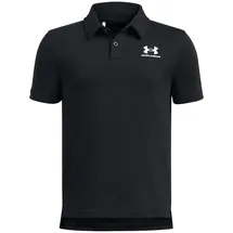 Under Armour Icon Poloshirt Jungen 001 black/white S 127-137 cm