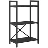 vidaXL Bücherregal 56 x 34 x 96 cm Schwarz