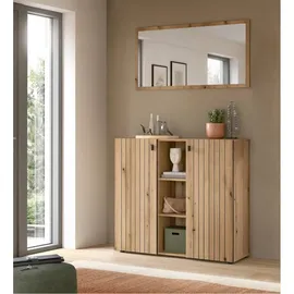 Möbel Boss STATION Garderobenkombination 106x192x37 cm braun