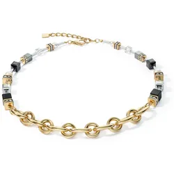 Coeur de Lion 4519/10-1316 Damen-Kette Mysterious Mix gold-schwarz
