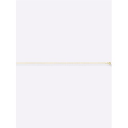 Gliederkette LADY, silber (silber vergoldet 925), Halsketten, Damen, 50, ca. 50cm lang, Silber 925 (Sterlingsilber), L: 50cm