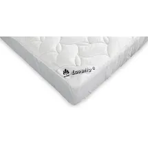 tb bettwaren Matratzenauflage Spannauflage 140 x 200 cm weiß