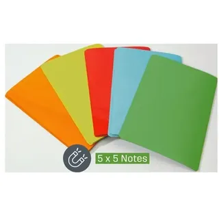 Sigel Moderationskarten Magnetic Notes farbsortiert 10,0 x 15,0 cm, 25 St.