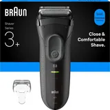 Braun Series 3 3000s Schwarz