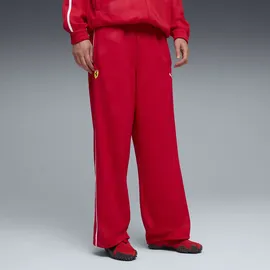 Puma Scuderia Ferrari T7 Oversized Jogginghose Rot XL