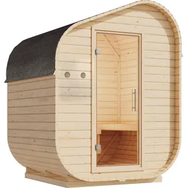 Karibu Carlotta inkl. 9 kW Ofen + int. Steuerung