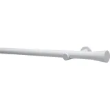 GARDINIA Gardinenstangen-Set Korfu Ø 28 weiß