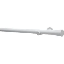 GARDINIA Gardinenstangen-Set Korfu Ø 28 weiß