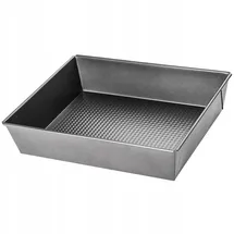 Kadax Backform mit Antihaftbeschichtung, für Kuchen, Grau, 27.5x22.5x6cm - KADAX