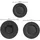Villeroy & Boch Teller-Set 6 Tlg. Schwarz
