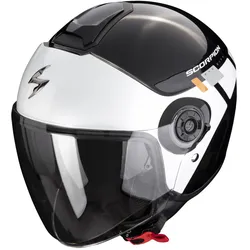 Scorpion Exo-City II Mall Metal-Schwarz / Weiss / Silver L