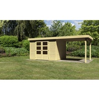 Karibu Gartenhaus Askola 5 inkl. 275 cm Schleppdach -