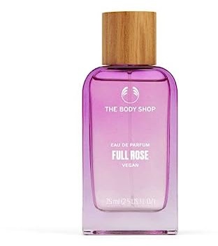 THE BODY SHOP FULL ROSE EAU DE PARFUME VEGAN 75 ML - Aromatic notes of rose, geranium leaves and cardamom