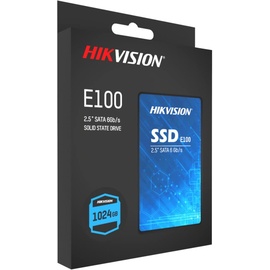 HIKVISION SSD 2.5 - HS-SSD-E100/1024G -1024GB -E100 - SATAIII-Schnittstelle 6Gb/s