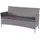 Proregal Gartenbank 154 x 82 x 60 cm Grau