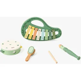 Classic World Musikinstrumenten-Set Vintage 5-teilig mehrfarbig