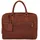 Burkely Fundamentals Antique Avery Odell Laptopbag 13,3'' – Cognac - Premium Leder Laptoptasche – Gepolstertes Fach & Klassisches Design - Einheitsgröße