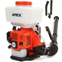 Apex Digital Benzin Motorsprüher Motorspritze Düngerspritze 3in1 Salzstreuer Laubbläser
