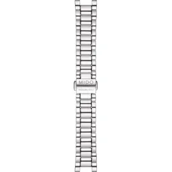 Mido - Edelstahl Baroncelli Stahl Uhrenmetallband, Baroncelli Ii M605014431 - grau