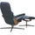 Stressless Stressless® »Consul« Set, Relaxsessel mit Hocker, mit Hocker, mit Cross Base, Größe S, M & L, Holzakzent Eiche blau