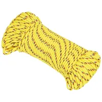 VidaXL Bootsseil Gelb 5 mm 500 m Polypropylen