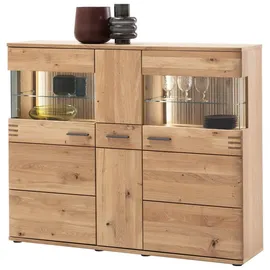 Rolf Weber Highboard 150 x 121 x 37 cm Mehrfarbig