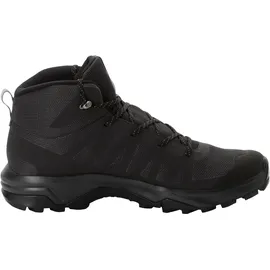 Salomon Wanderschuh SALOMON "EXTEND MID GORE-TEX", Herren, Gr. 45, phantom, schwarz, castlerock, Synthetik, Textil, Schuhe Wanderschuh, wasserdicht, Topseller