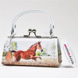 WINFRIED KÖGLER GMBH Kögler Mario Moreno Geldbörse laufendes Fohlen Münzbörse Mini Bag Glitzerstein