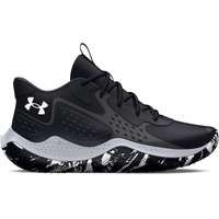 Under Armour Unisex Ua 23 Basketball Schuhe, Black Jet Gray White, 45.5 EU