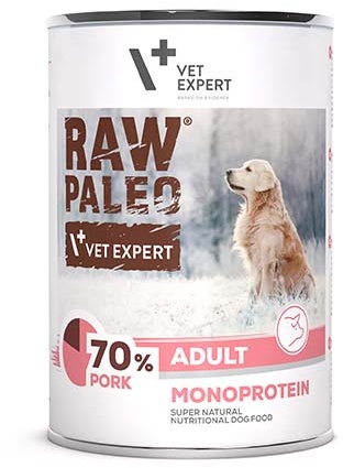 VETEXPERT Raw Paleo Pork Adult 400g