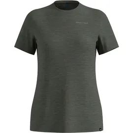 Odlo X Pow Merino Tencel Kurzarm-t-shirt - urban chic melange - L