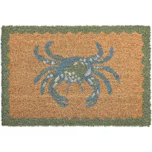 Beliani Bais 40 x 60 cm Blau/Grün