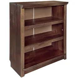 Standregal HOME AFFAIRE "Soeren", braun (dunkelbraun), B:80cm, Regale, aus massiver Kiefer, in 2 Breiten, Tiefe 29 cm